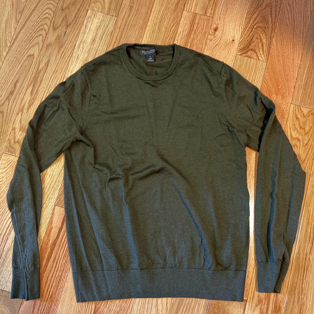 Men’s merino wool sweater - Banana Republic- Size Small